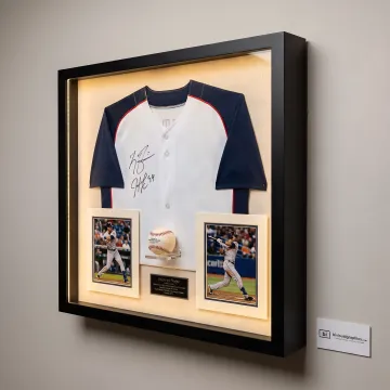 Sports Memorabilia Shadow Box Display