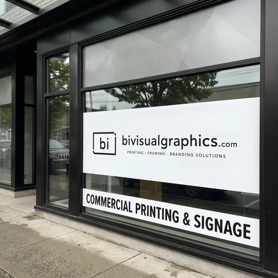 Vinyl Window Graphics & Decals