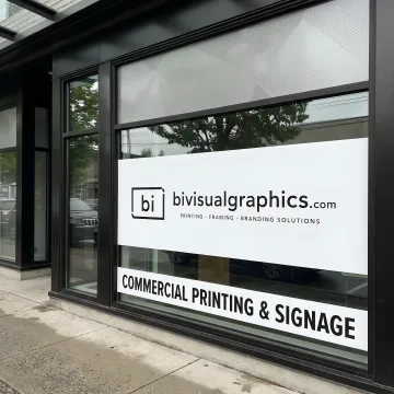 Vinyl Window Graphics & Decals