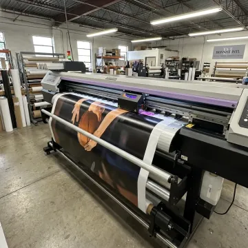Large custom vinyl banner printing