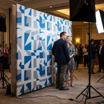 Custom Step and Repeat Backdrops in Dallas