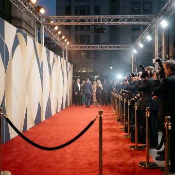 Movie Premiere and Red Carpet Backdrop