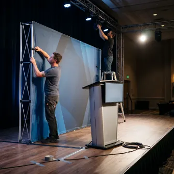 Printed Stage Backdrops