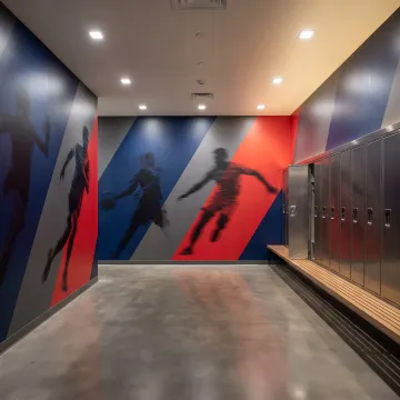 Locker Room Wall Graphics