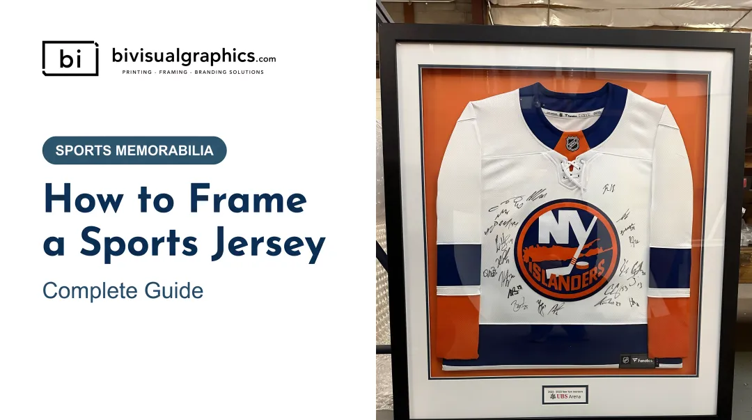 How to Frame a Sports Jersey: Complete Guide