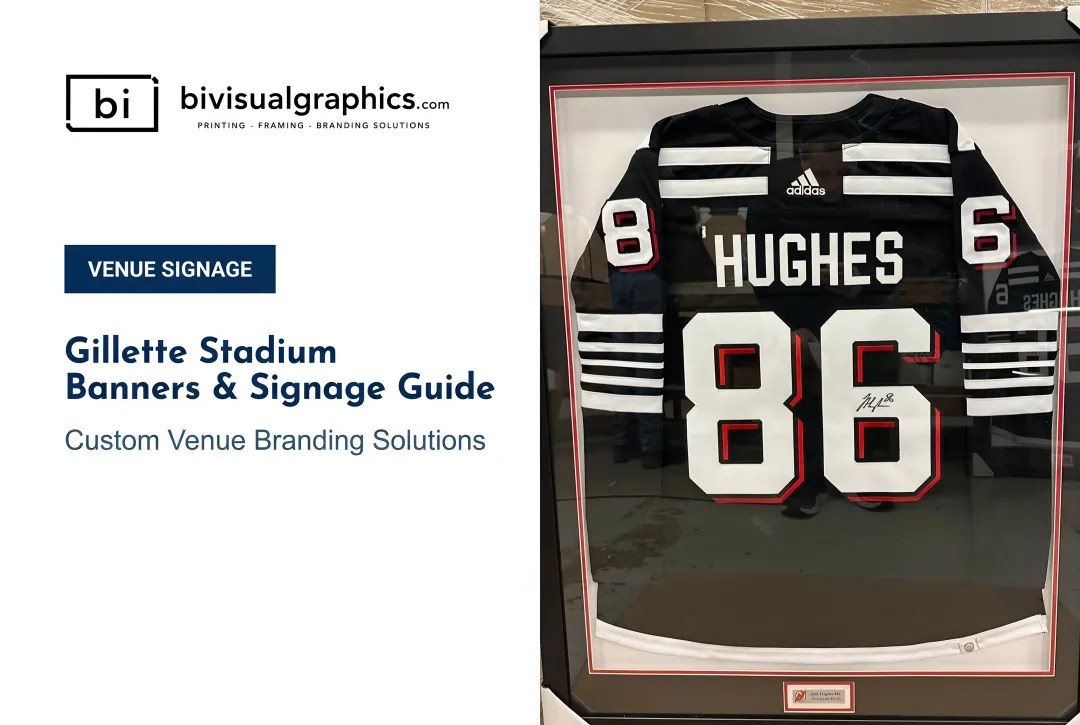 Gillette Stadium Banners & Signage Guide