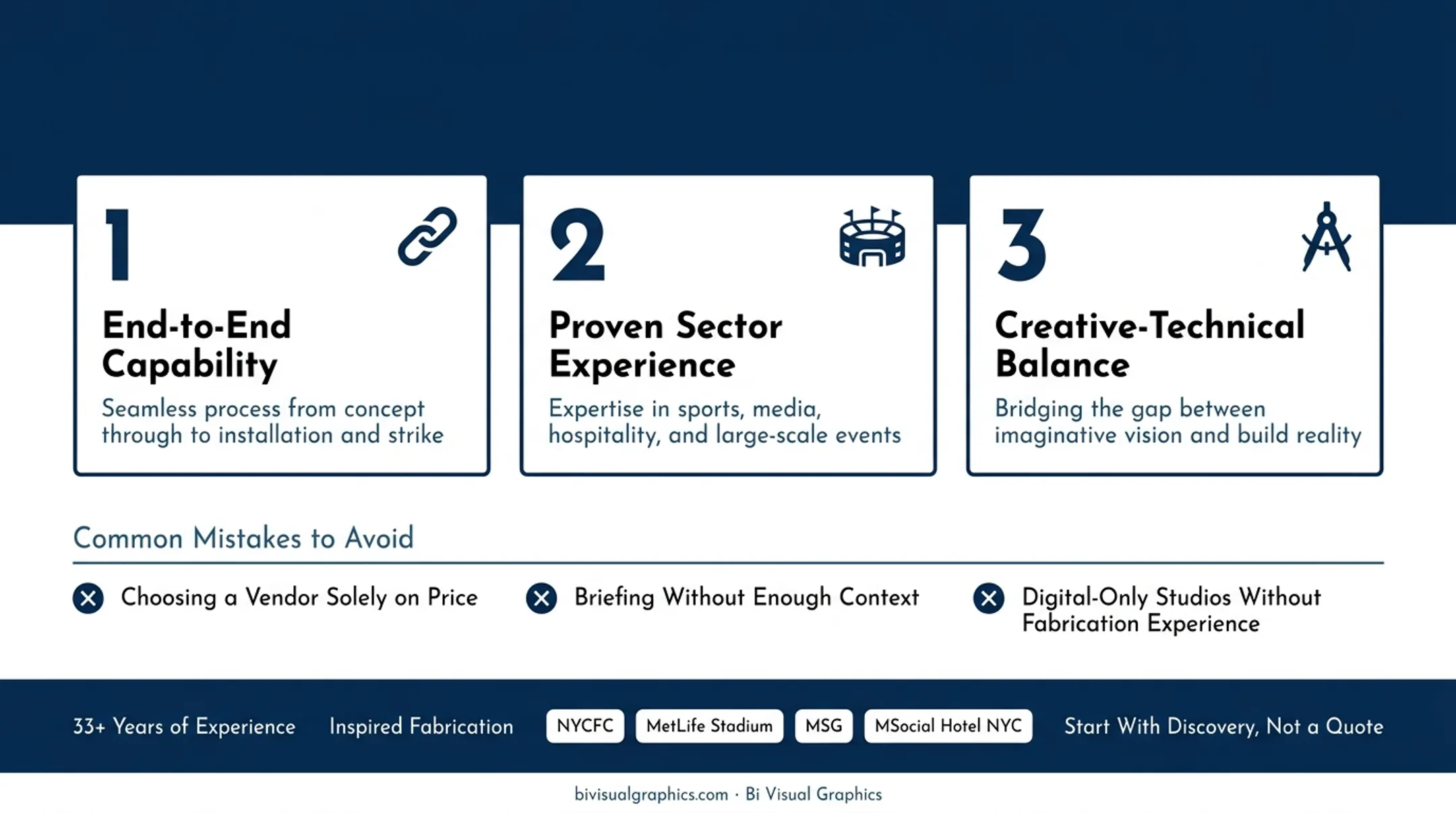Three criteria for choosing the right experiential installation fabrication partner