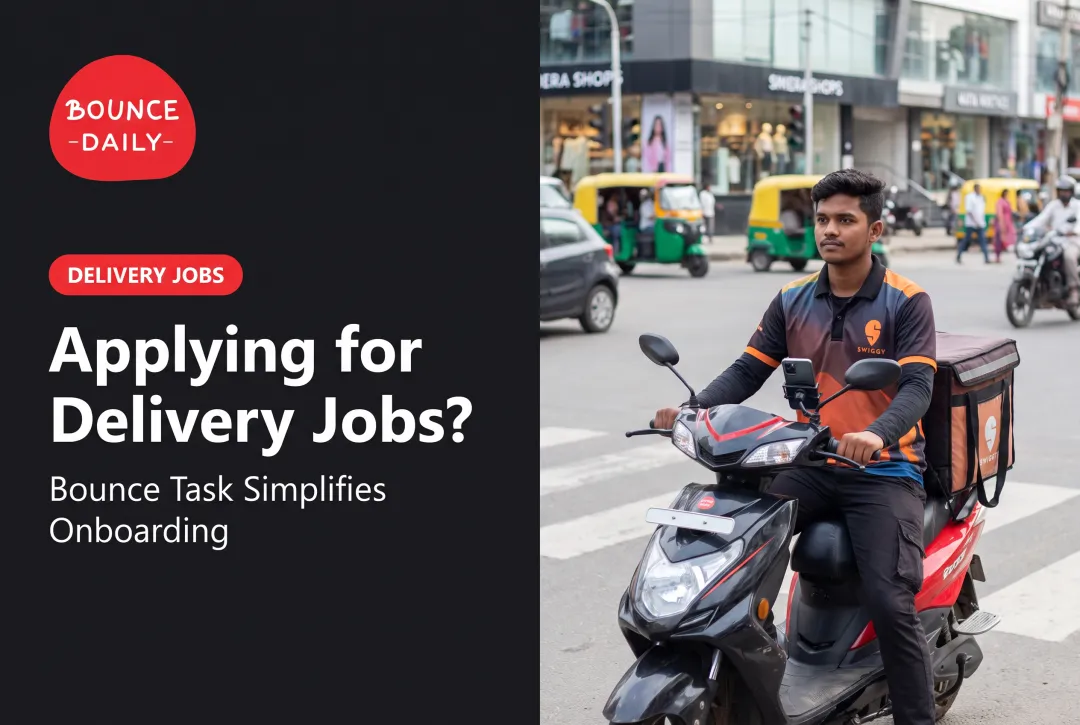 Applying for Delivery Jobs? Here's How Bounce Task Makes It Easy