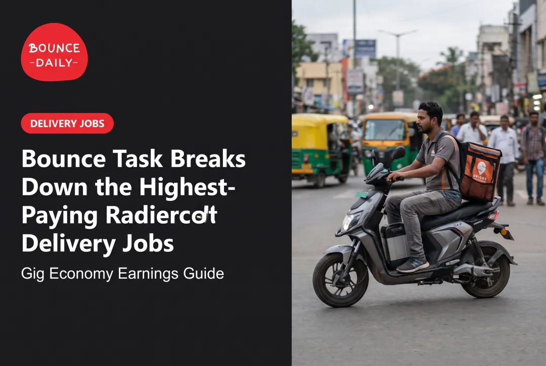 Bounce Task Breaks Down the Highest-Paying Delivery Jobs