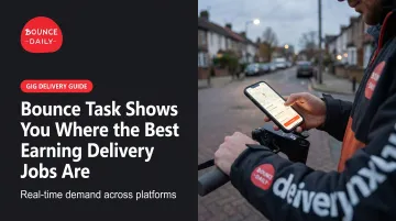 Bounce Task Shows You Where the Best Earning Delivery Jobs Are