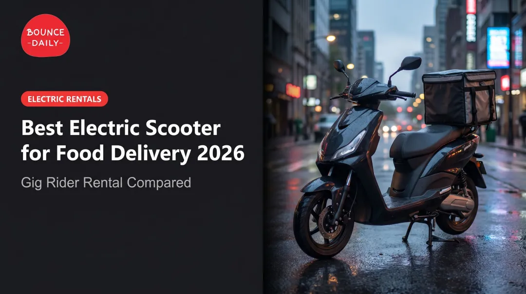 Best Electric Scooter for Food Delivery 2026