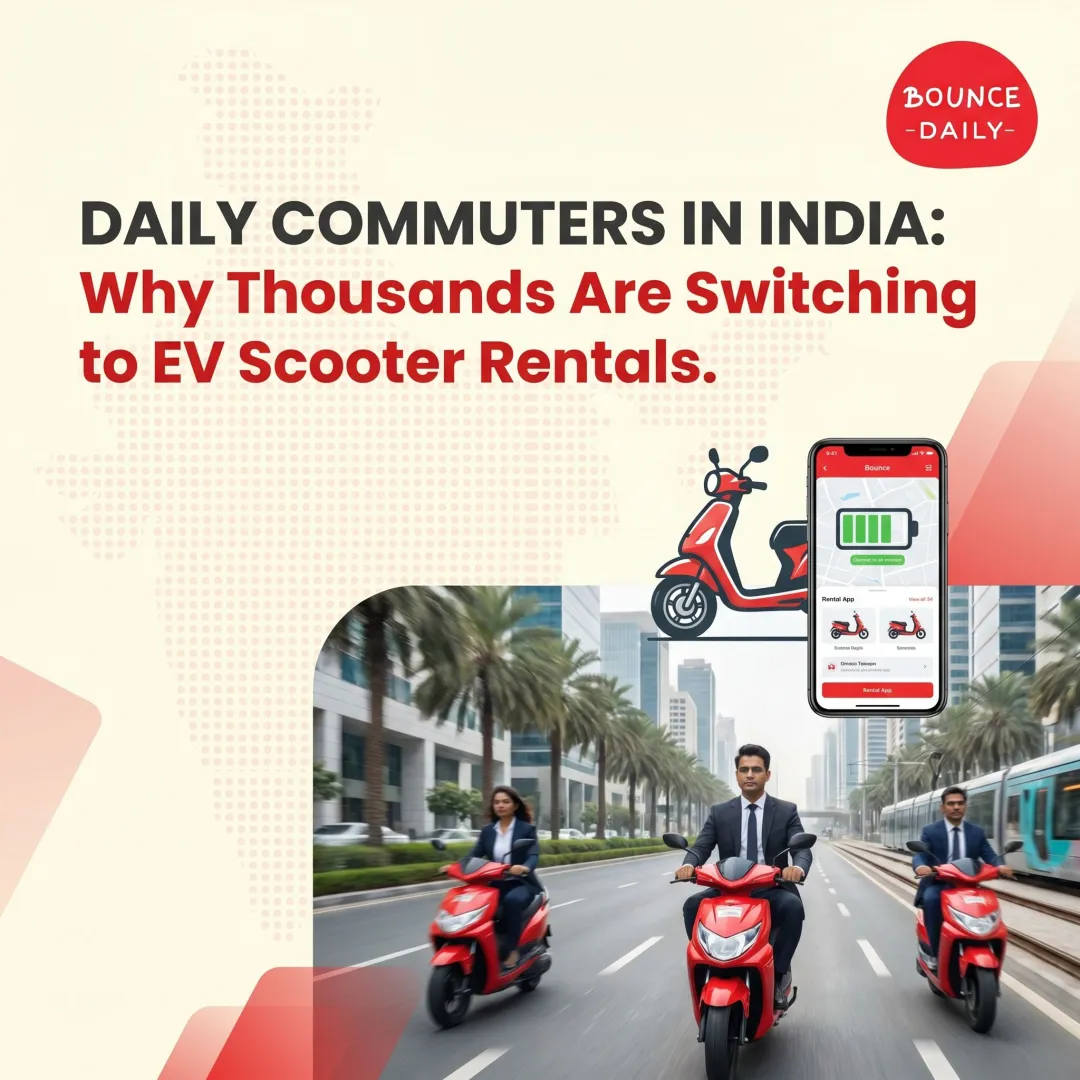 Daily Commuters in India: Why Thousands Are Switching to EV Scooter Rentals