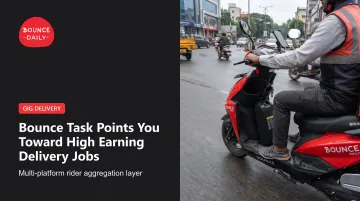Bounce Task Points You Toward High Earning Delivery Jobs