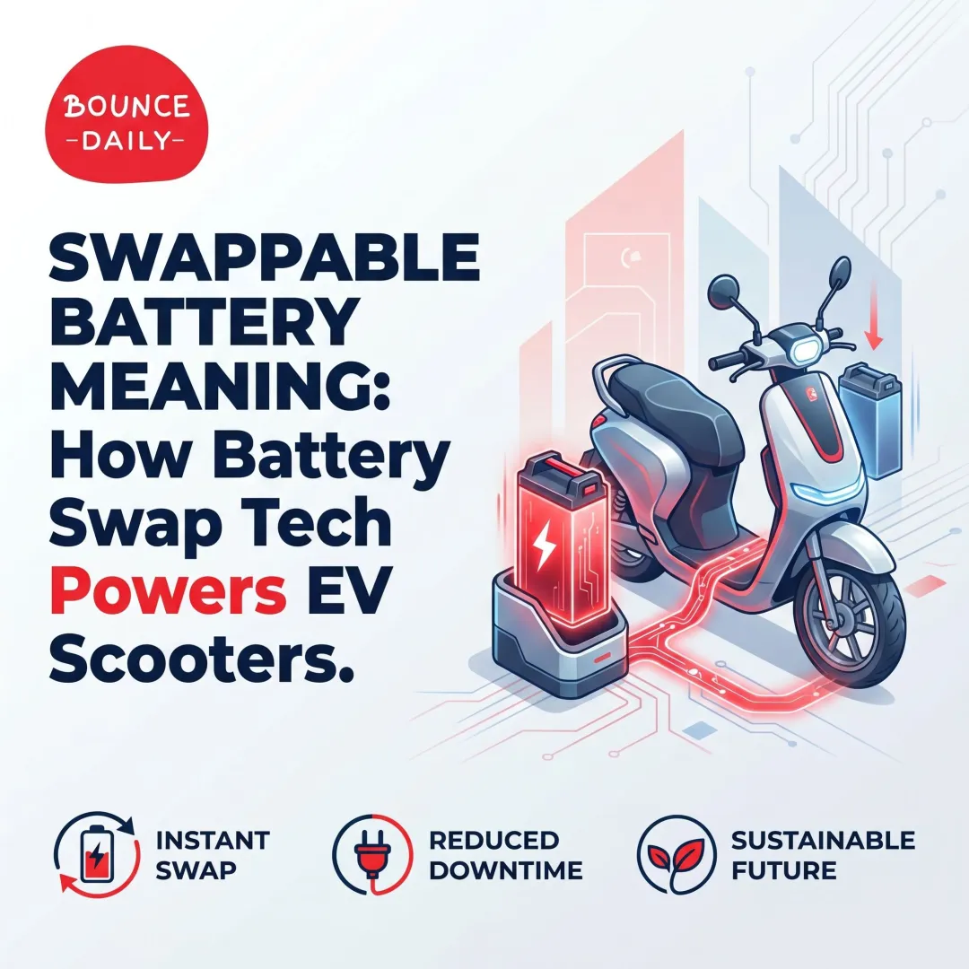 Swappable Battery Meaning: How Battery Swap Tech Powers EV Scooters