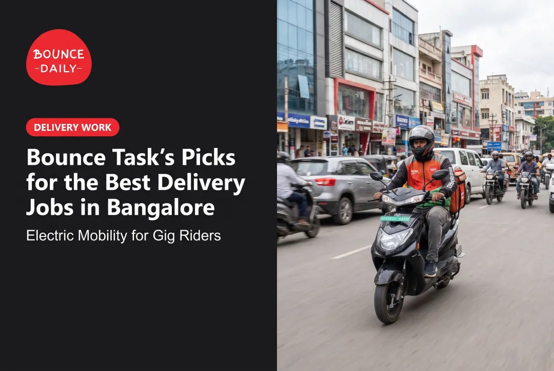 Bounce Task's Picks for the Best Delivery Jobs in Bangalore