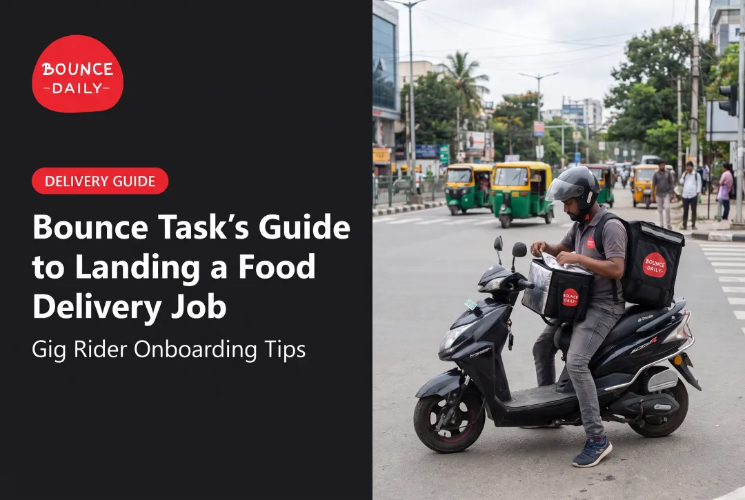 Bounce Task's Guide to Landing a Food Delivery Job