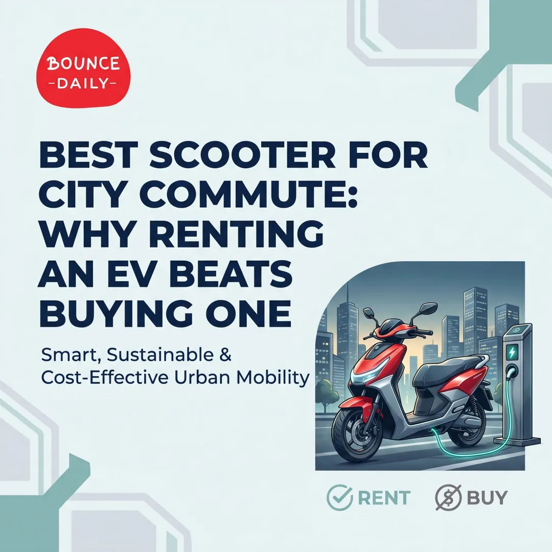 Best Scooter for City Commute: Why Renting an EV Beats Buying One