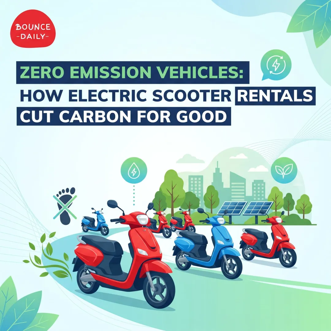 Zero Emission Vehicles: How Electric Scooter Rentals Cut Carbon for Good