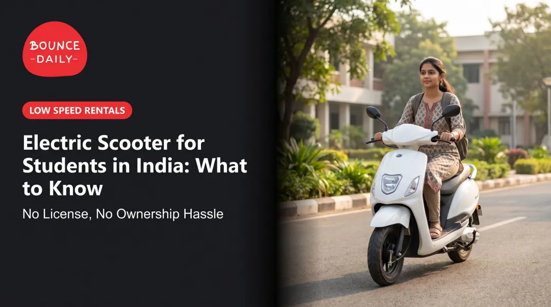 Electric Scooter for Students in India: What to Know