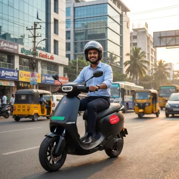 Daily Office Commute in Chennai – Rent an Electric Scooter from ₹X/Day