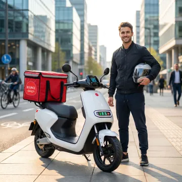 Low Speed Electric Scooter Rentals – 85 km Range, No License Needed
