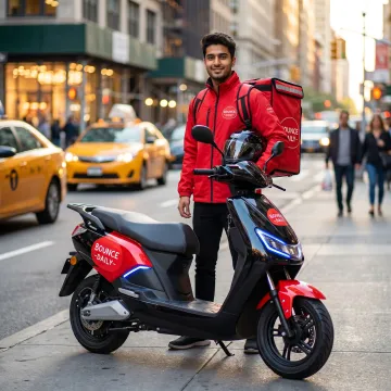 Scooter & Bike Rental for Delivery Partners – Affordable Daily Plans