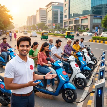 EV Franchise Opportunities in Noida – Start Your Electric Scooter Rental Station