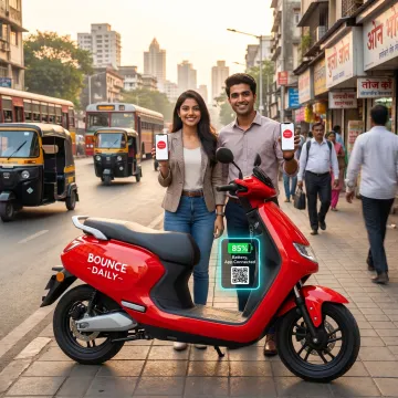 EV Scooter Rentals in Mumbai
