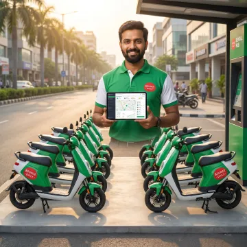 Electric Scooter Rental Franchise Opportunity