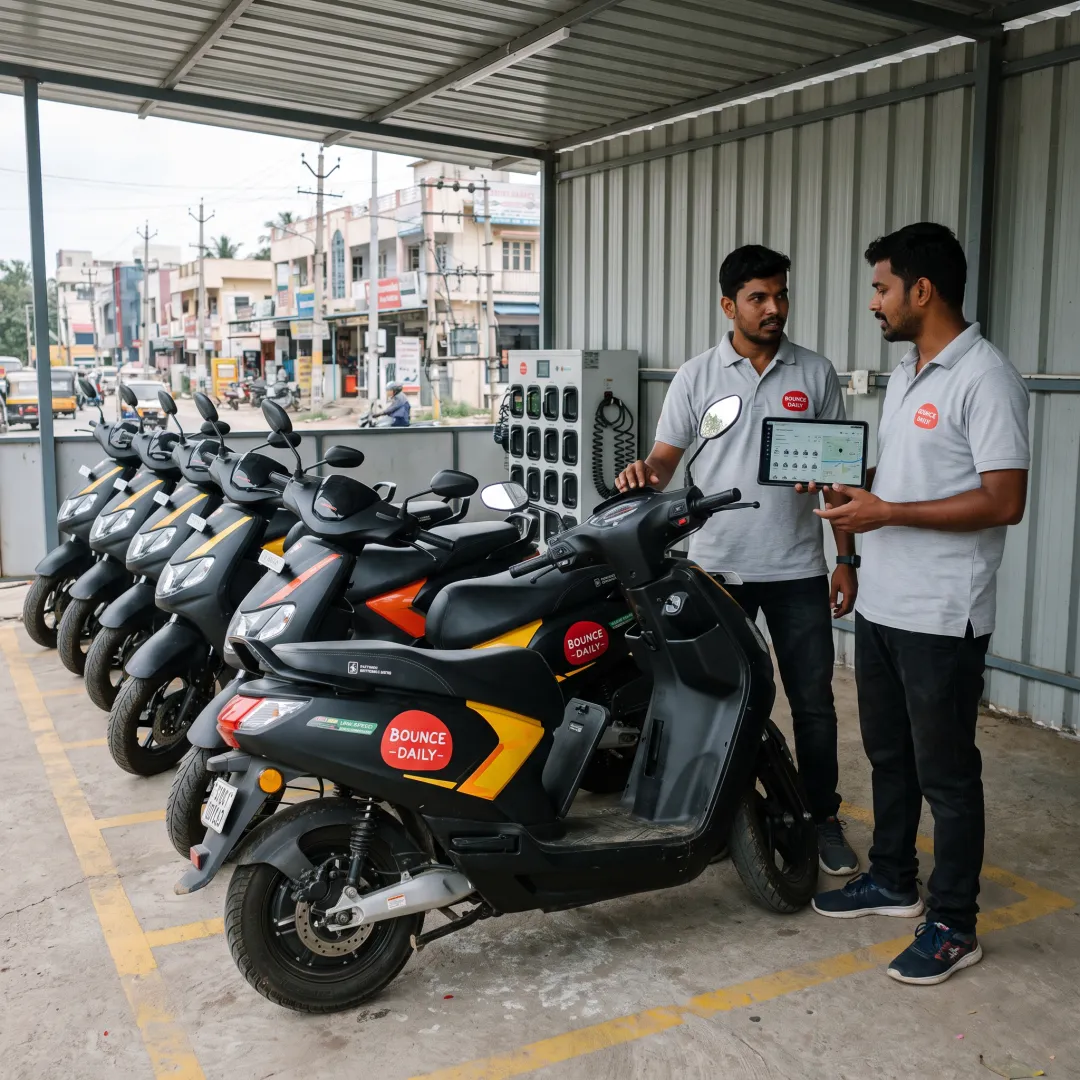 Team using fleet operations software