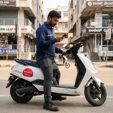 Delivery partner using a rider app