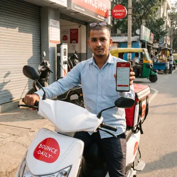 Rider onboarding for delivery work