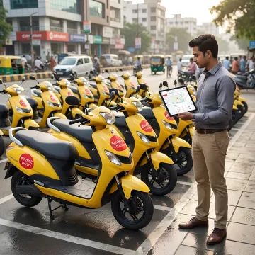 Electric Scooter Rental Franchise Opportunity