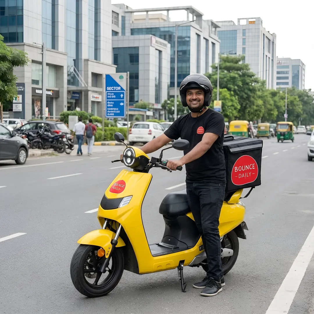 Electric scooty rental in Noida