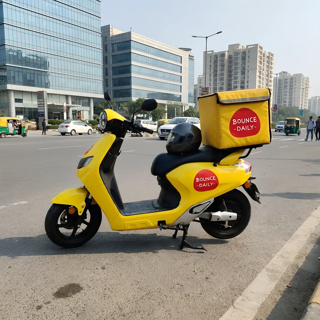 Electric scooter rental for delivery work in Gurgaon