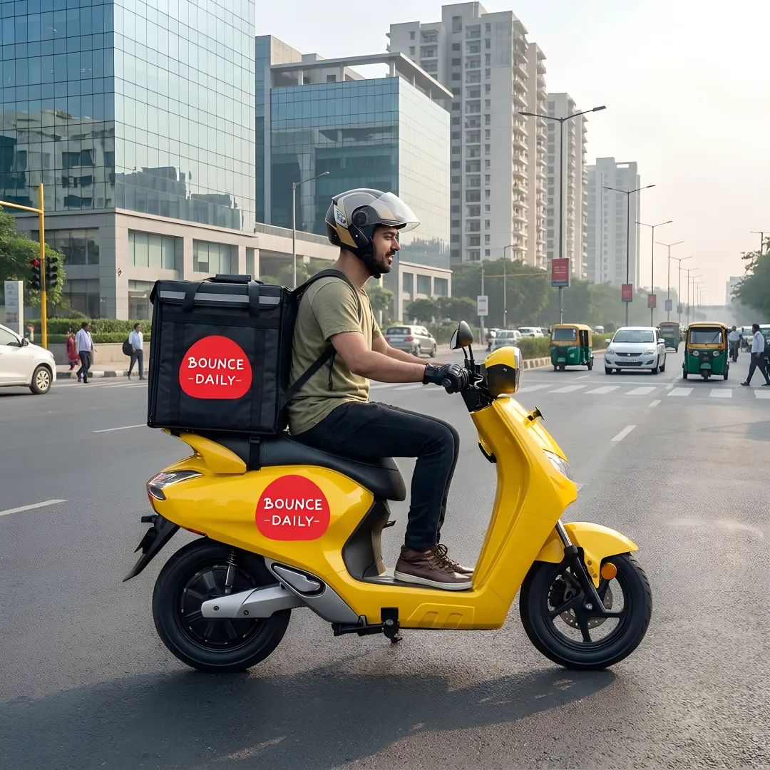 Electric scooter rental for daily commuting and delivery
