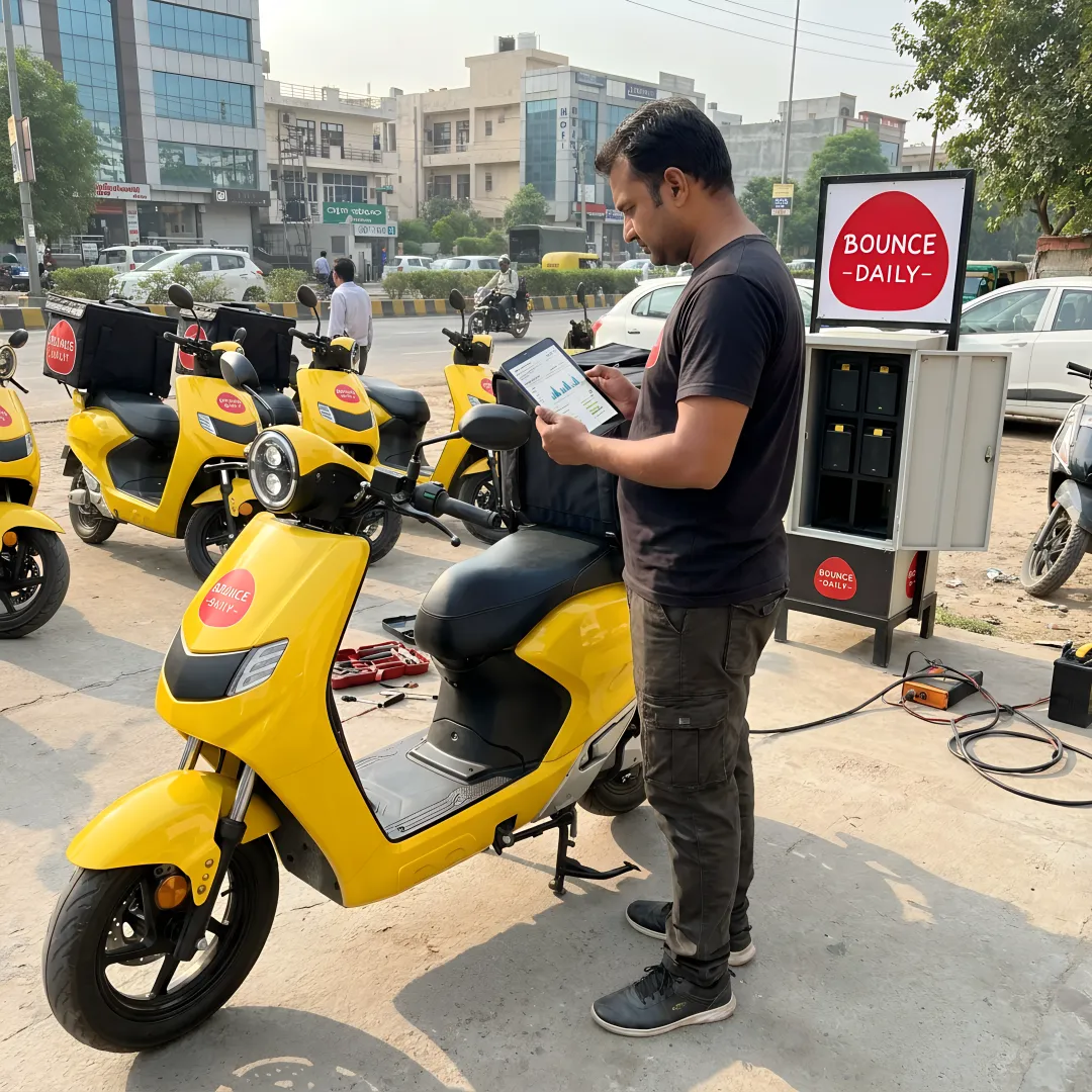 EV franchise onboarding and rental station setup
