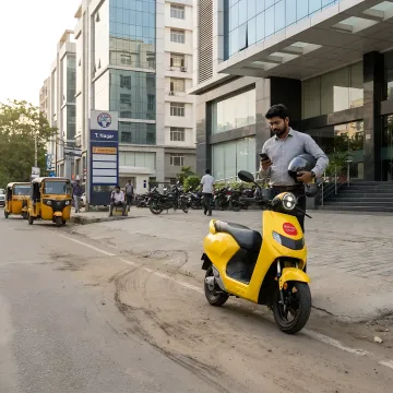 Daily Office Commute in Chennai – Rent an Electric Scooter from ₹X/Day