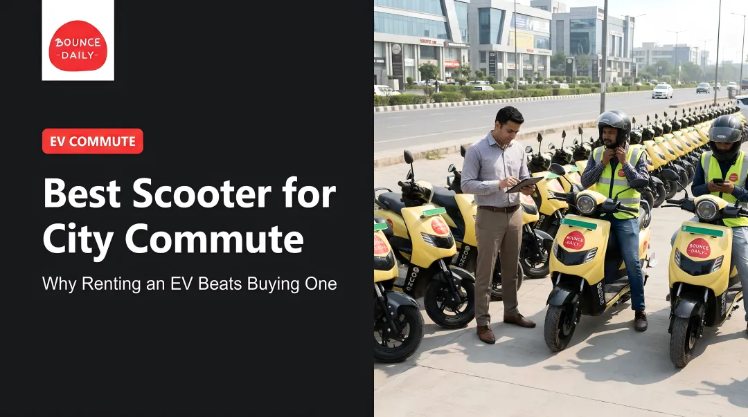 Best Scooter for City Commute: Why Renting an EV Beats Buying One