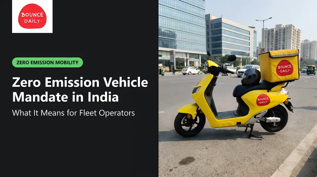Zero Emission Vehicle Mandate in India: What It Means for Fleet Operators