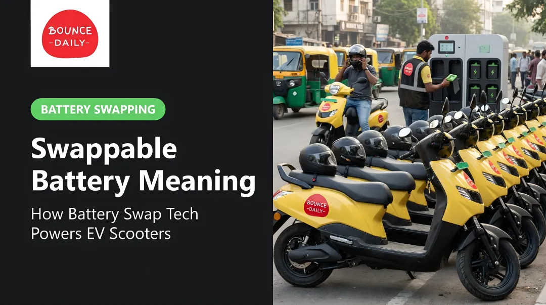 Swappable Battery Meaning: How Battery Swap Tech Powers EV Scooters