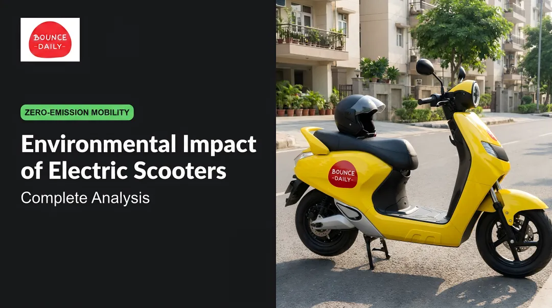 Environmental Impact of Electric Scooters: Complete Analysis