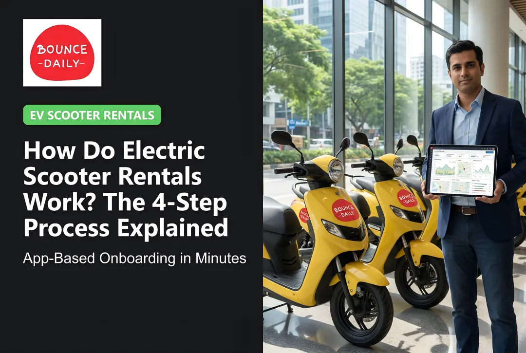 How Do Electric Scooter Rentals Work? The 4-Step Process Explained