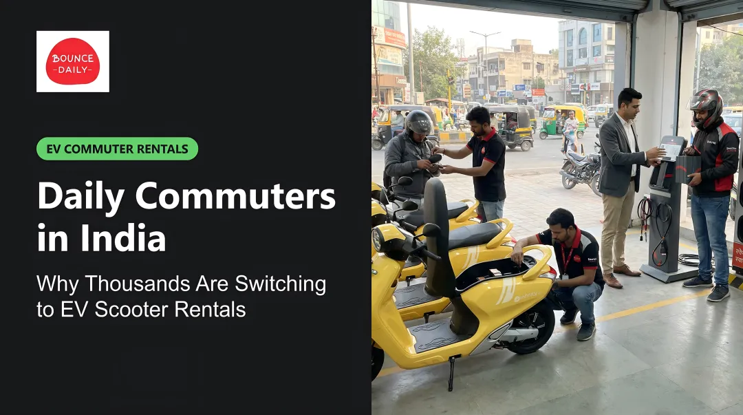 Daily Commuters in India: Why Thousands Are Switching to EV Scooter Rentals