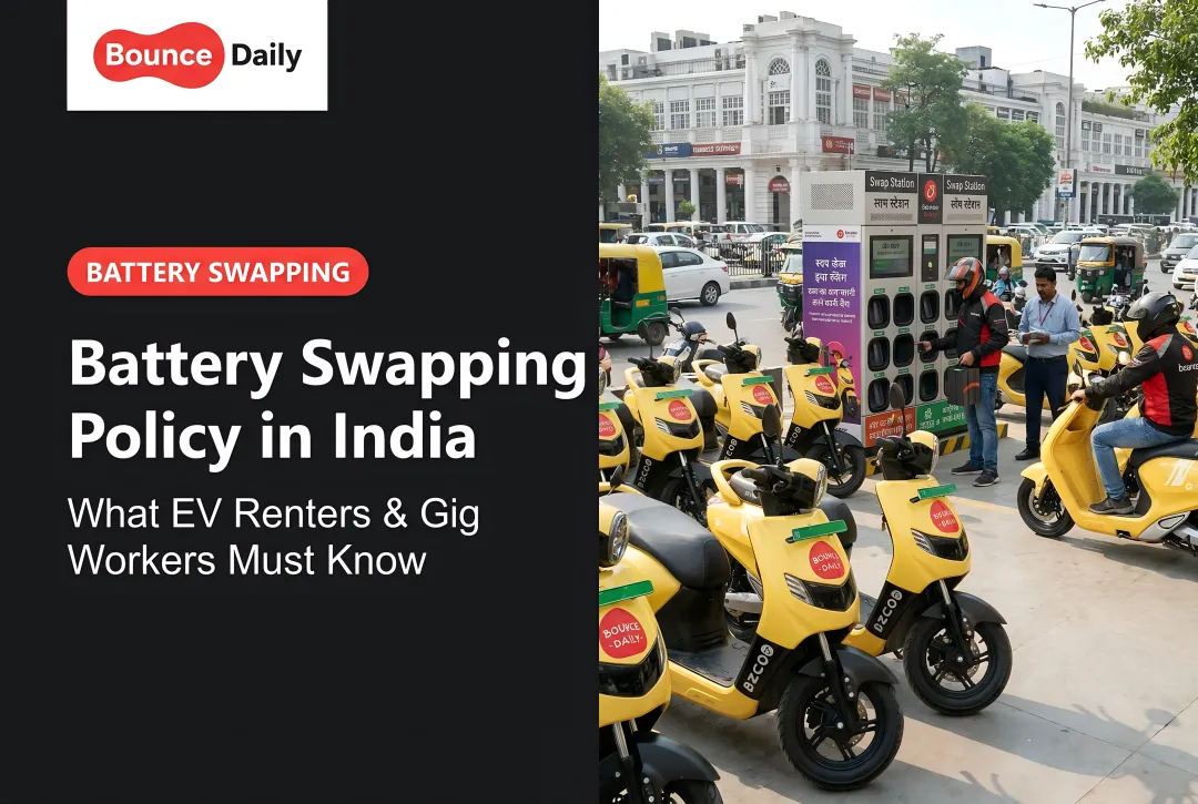 Battery Swapping Policy in India: What EV Renters & Gig Workers Must Know