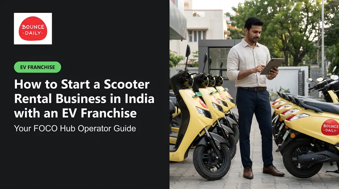 How to Start a Scooter Rental Business in India with an EV Franchise