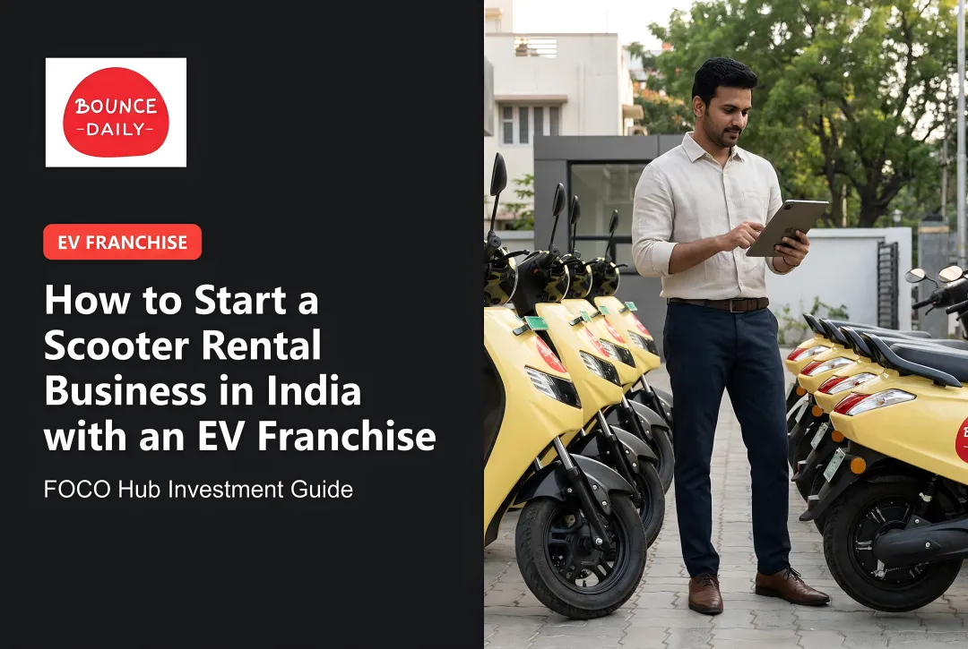 How to Start a Scooter Rental Business in India with an EV Franchise