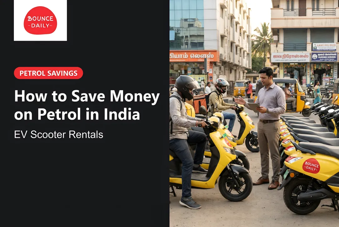 How to Save Money on Petrol in India: EV Scooter Rentals