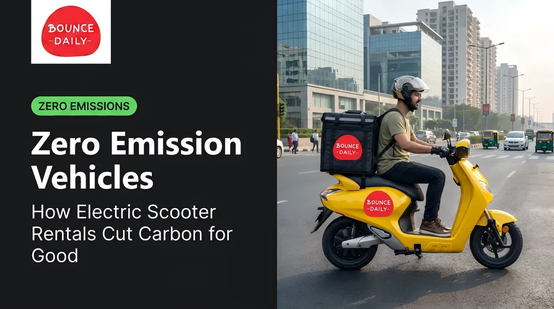 Zero Emission Vehicles: How Electric Scooter Rentals Cut Carbon for Good
