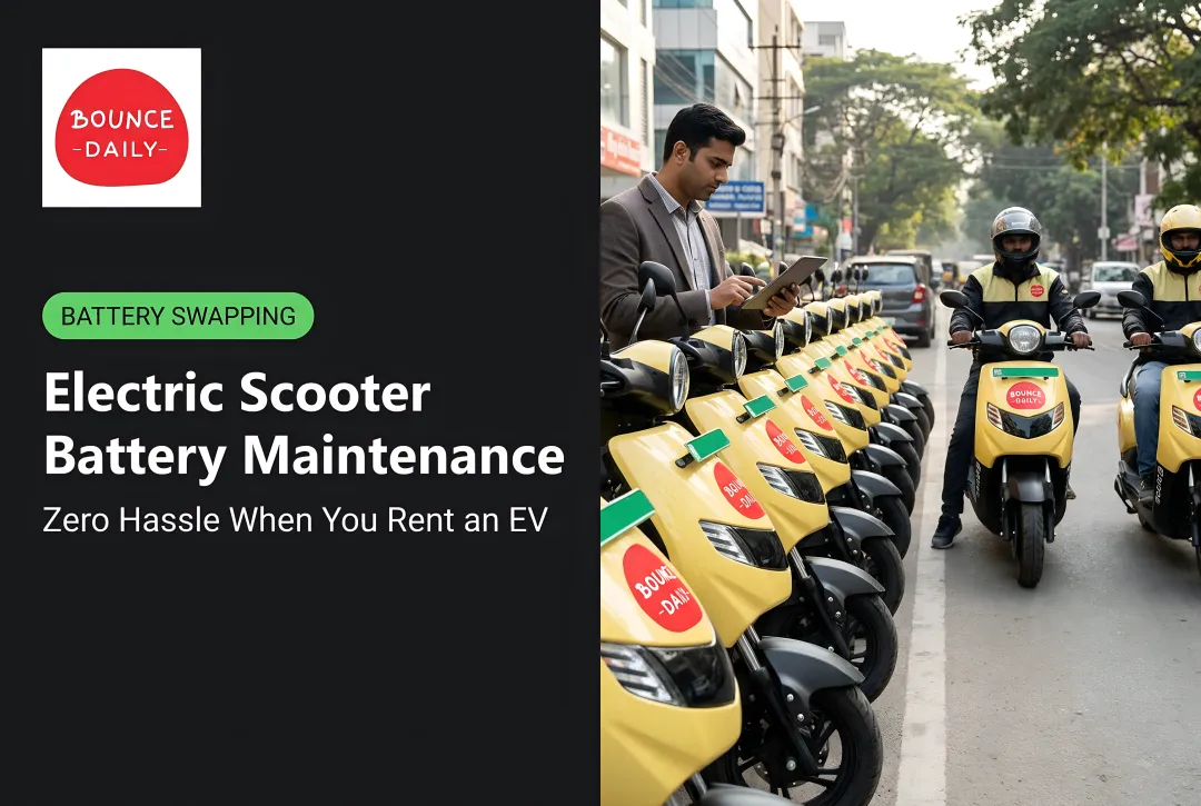 Electric Scooter Battery Maintenance: Zero Hassle When You Rent an EV